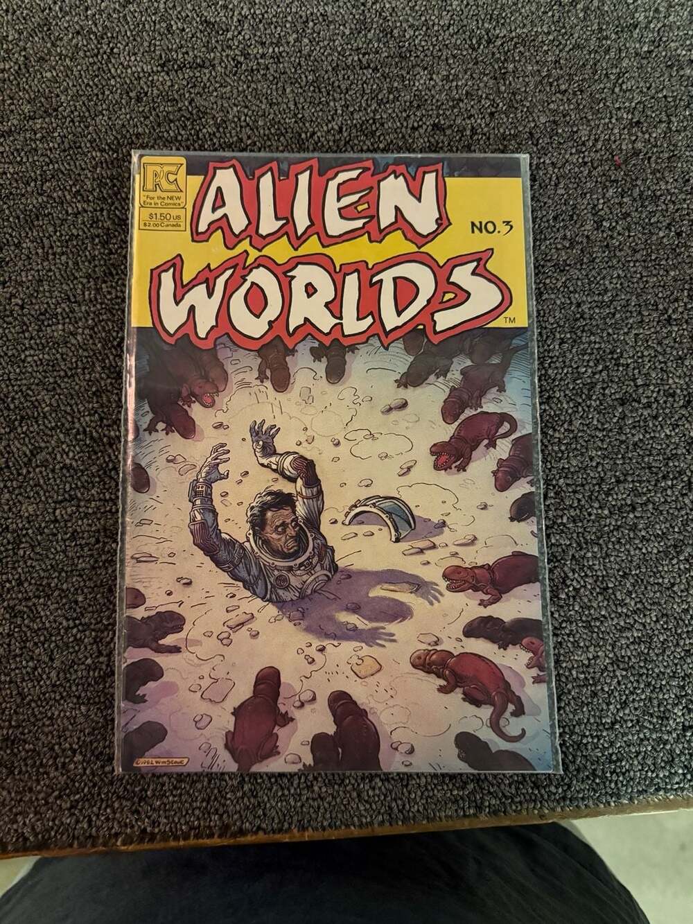 Pacific Comics Alien Worlds No. 3 Comic Book